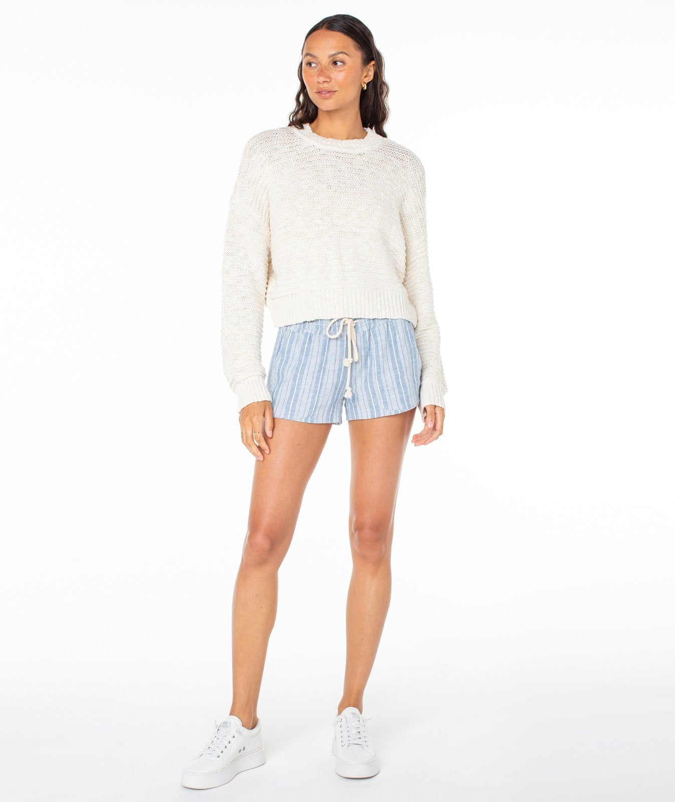 Roxy Enchanted Sky Crewneck Sweater TEC0 XS
