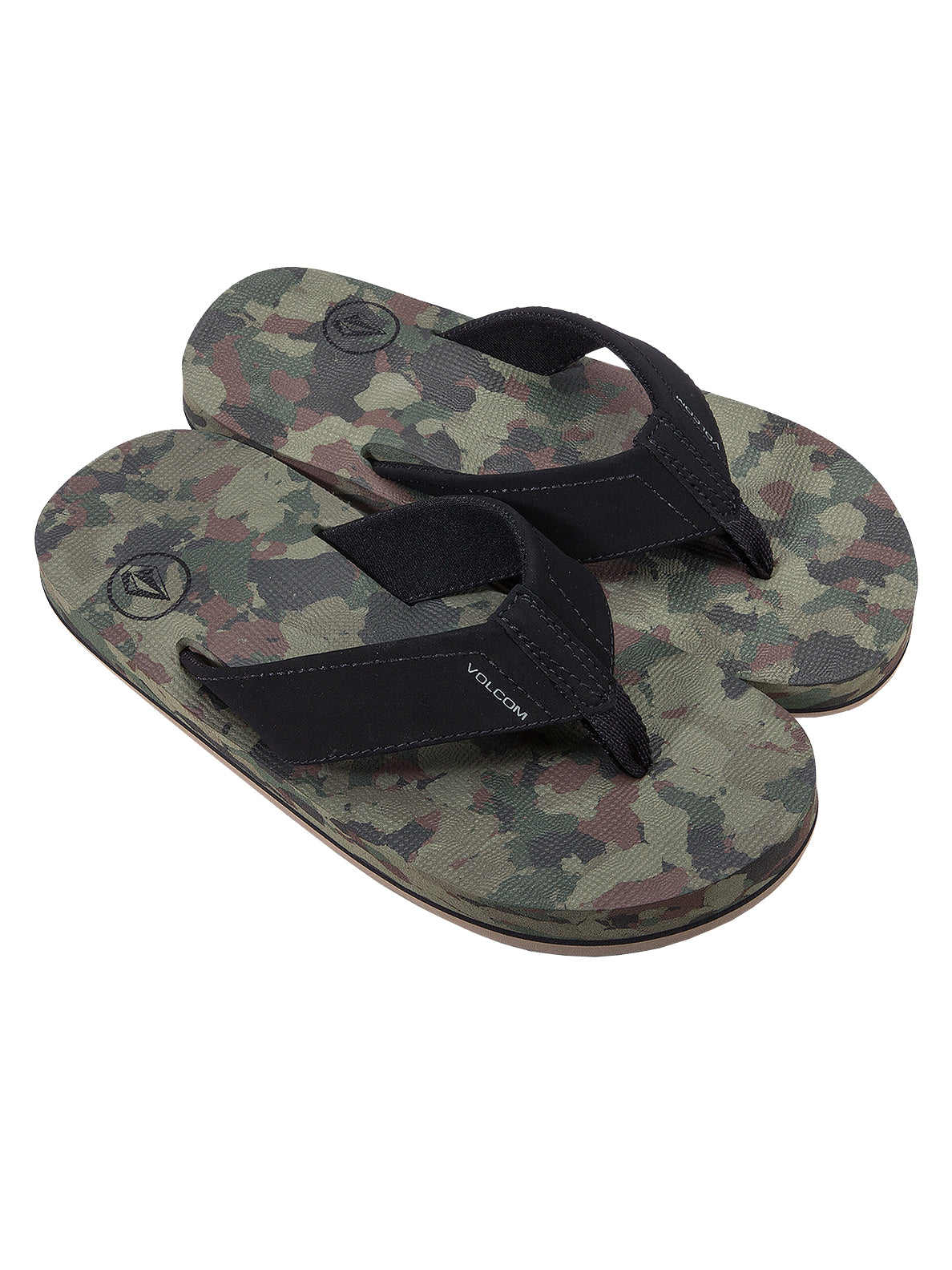Volcom Victor Big Youth Boys Sandal DCA23-Dark Camo 2 Y