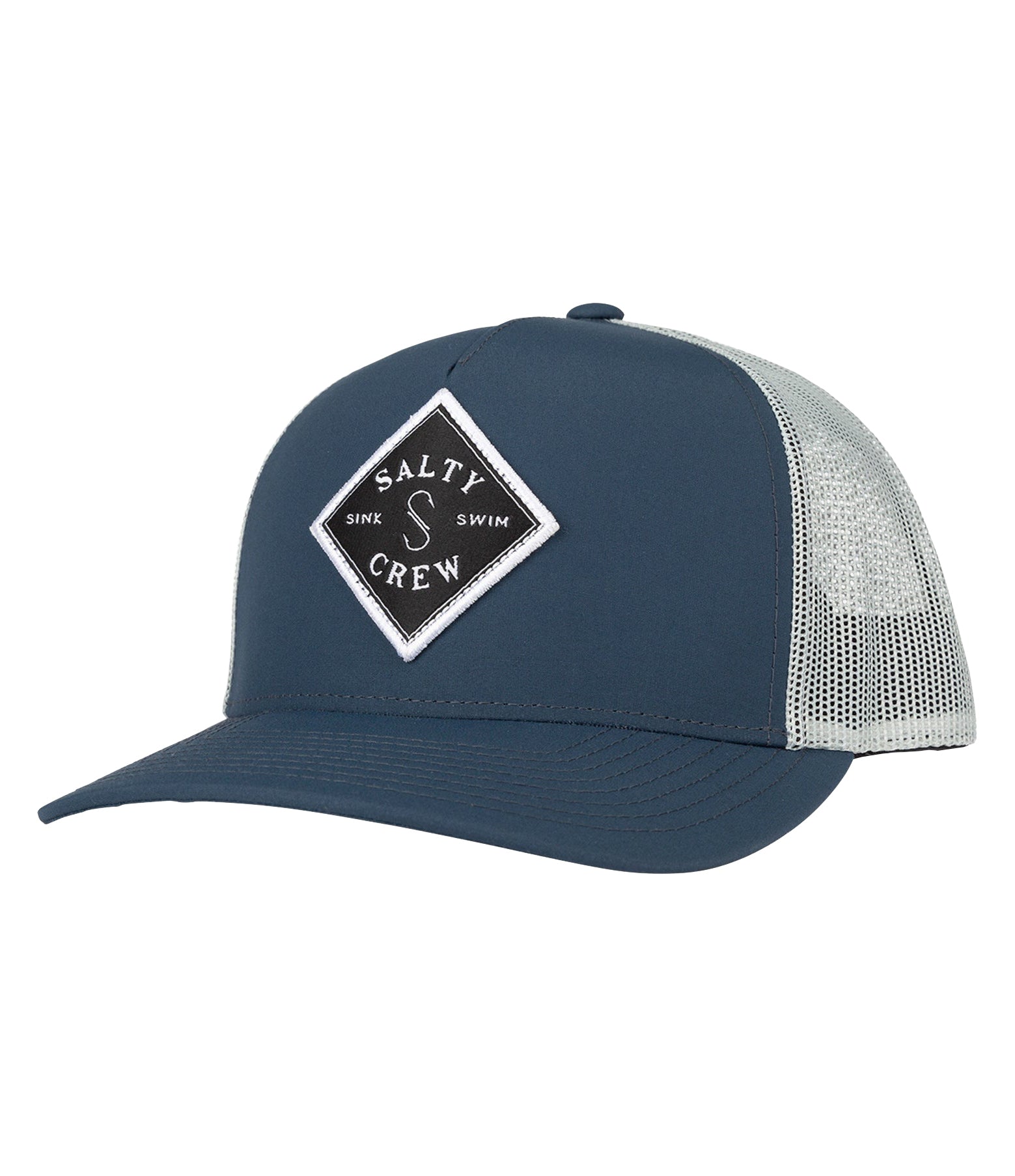 Salty Crew Sealine Retro Trucker Hat Indigo/Ice OS