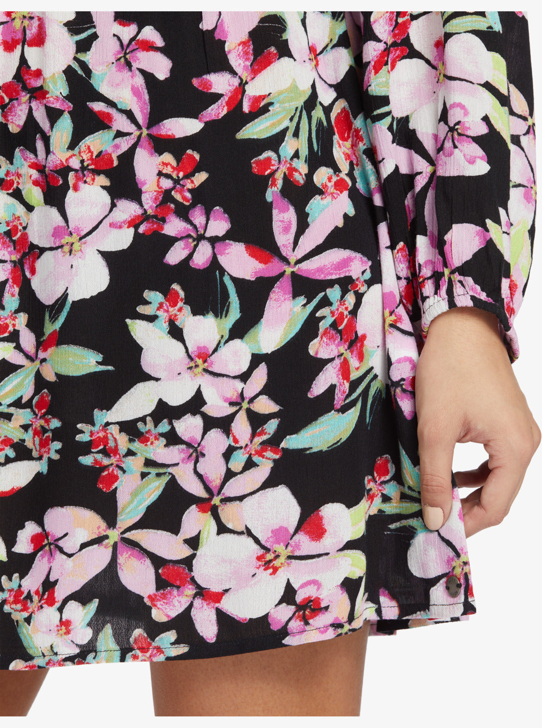 Roxy Sweetest Shores Mini Dress KVJ5 XS