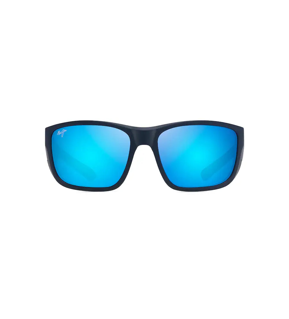 Maui Jim Amberjack Polarized Sunglasses DKNavyw/Blk BlueHawaii