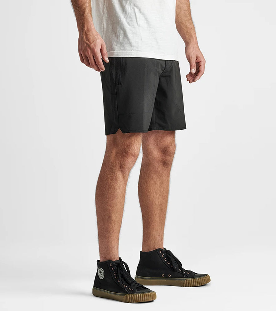Roark Layover Trail Packable Short BLK 28
