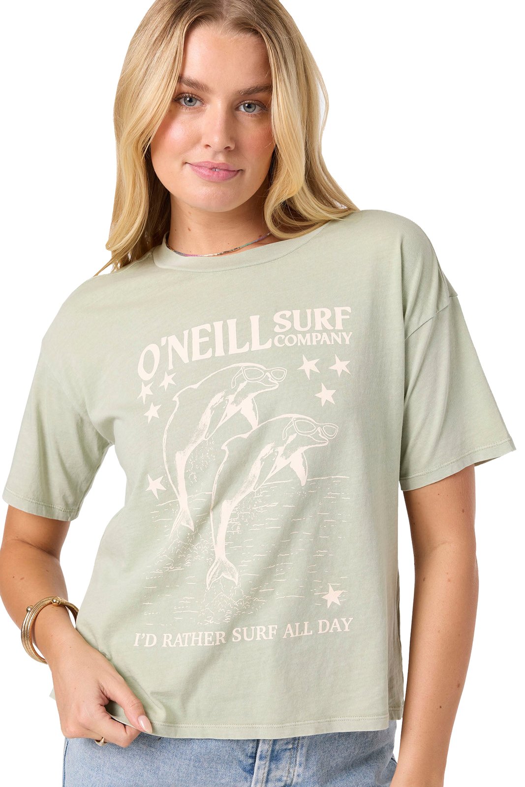 O'NEILL TWINNING EASY TEE DSG-Desert Sage L