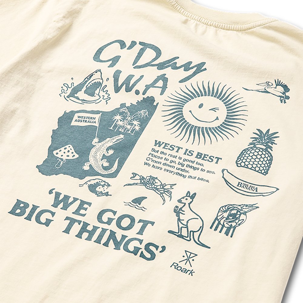 ROARK G'DAY W.A. IOY-IVORY XL