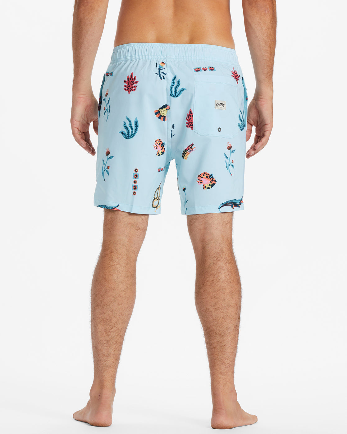 Billabong Zeledon Sundays Layback Swim Shorts LBL-Light Blue M