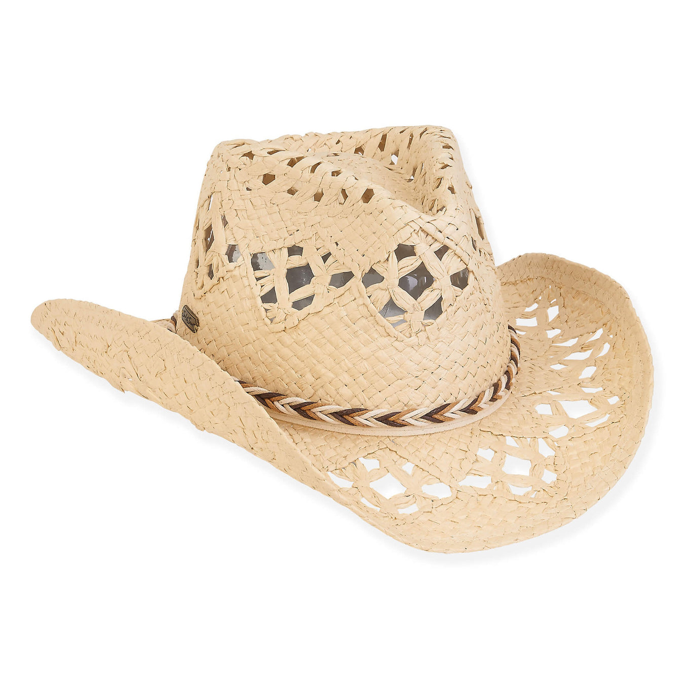 Sun N Sand Playa Western paper straw hat