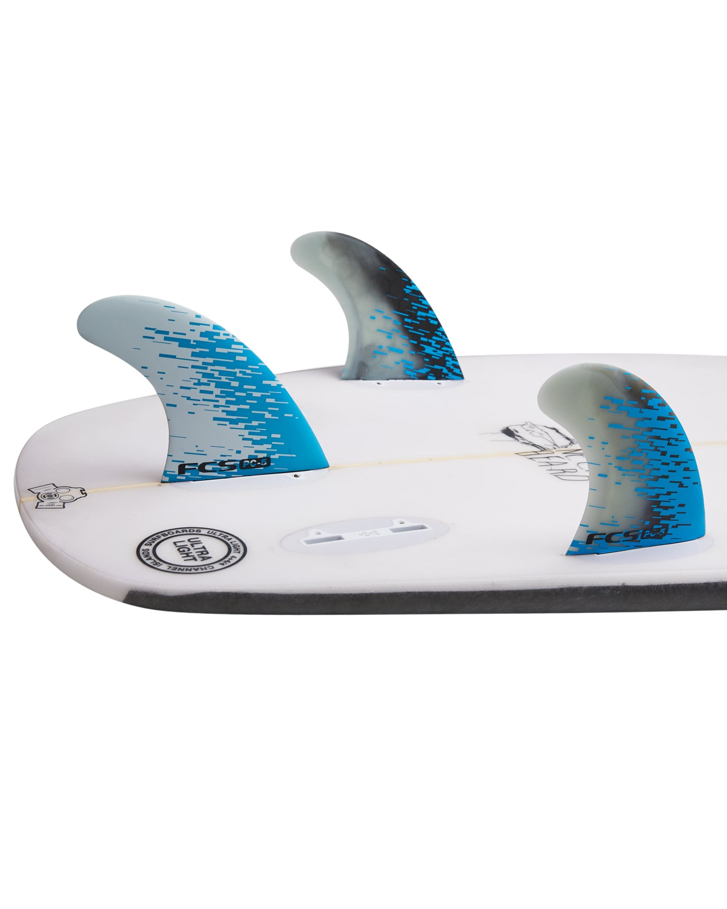 FCS PC-5 Tri-Fin Set Blue Smoke M