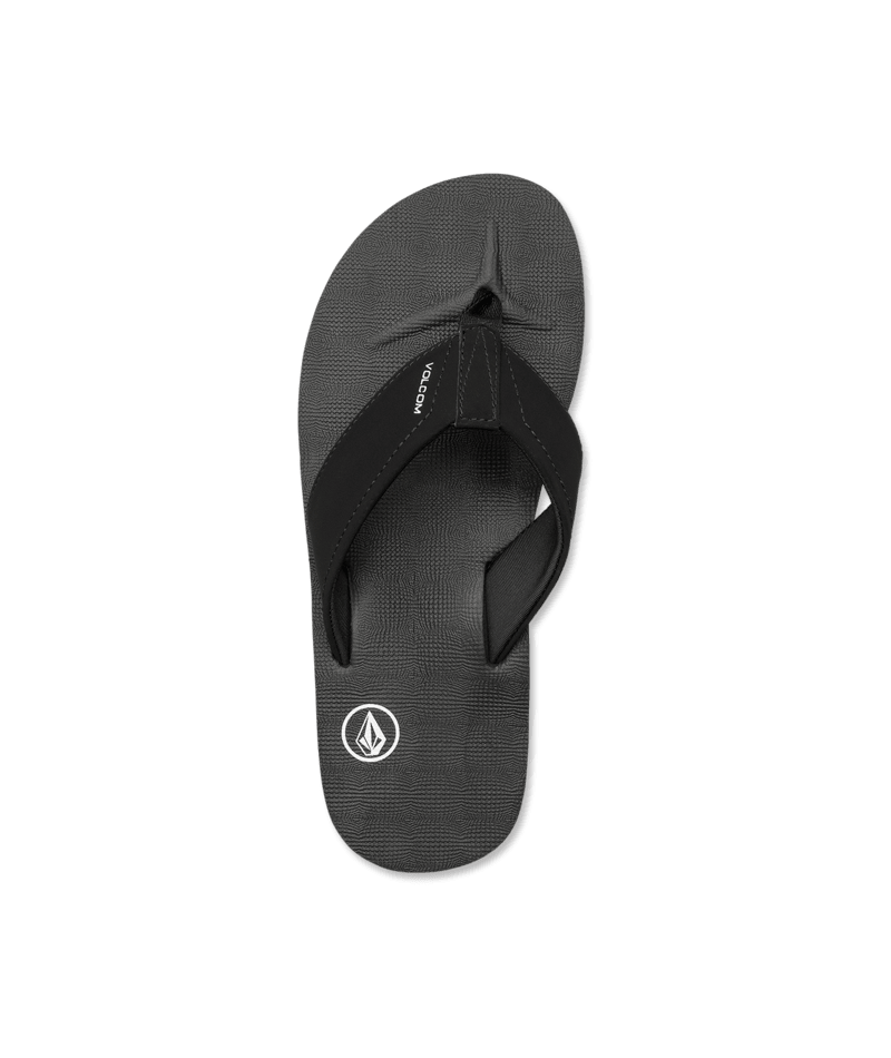Volcom Victor Mens Sandal BLK23-Black 12