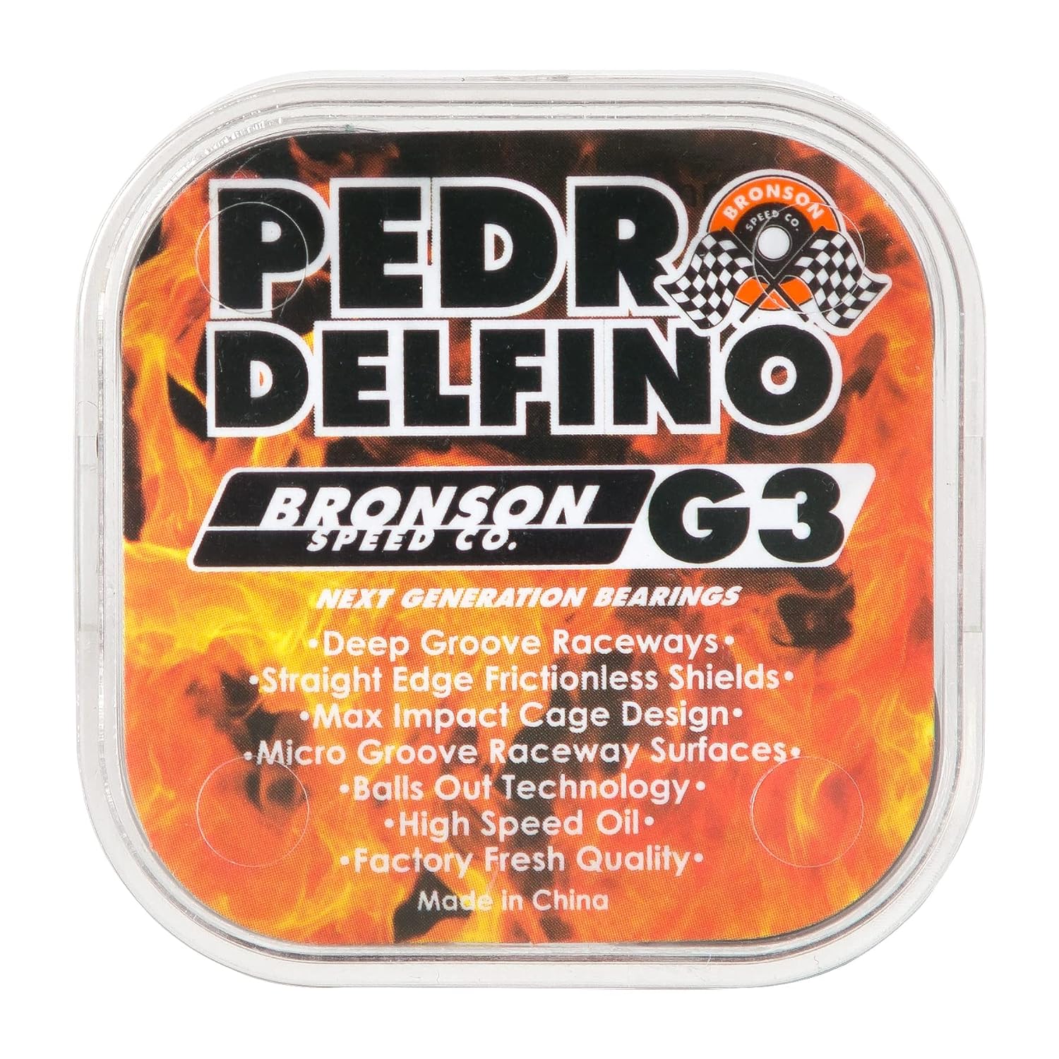 Bronson Speed Co Pro G3 Bearings Pedro Delfino