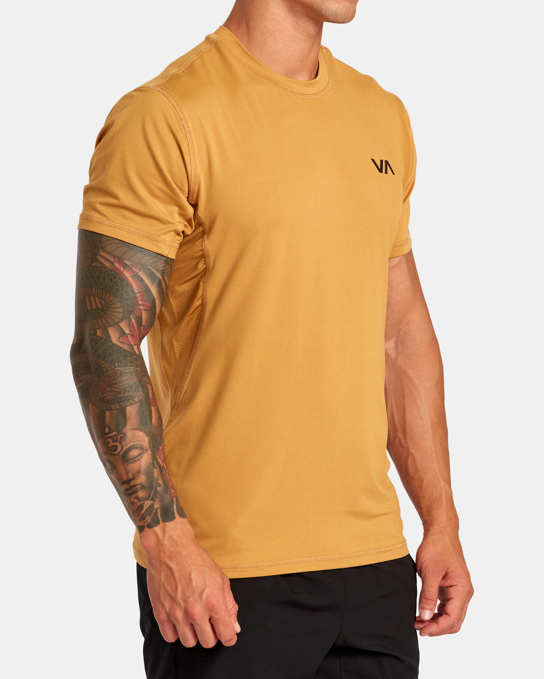RVCA Sport Vent SS Tee CMT0 S