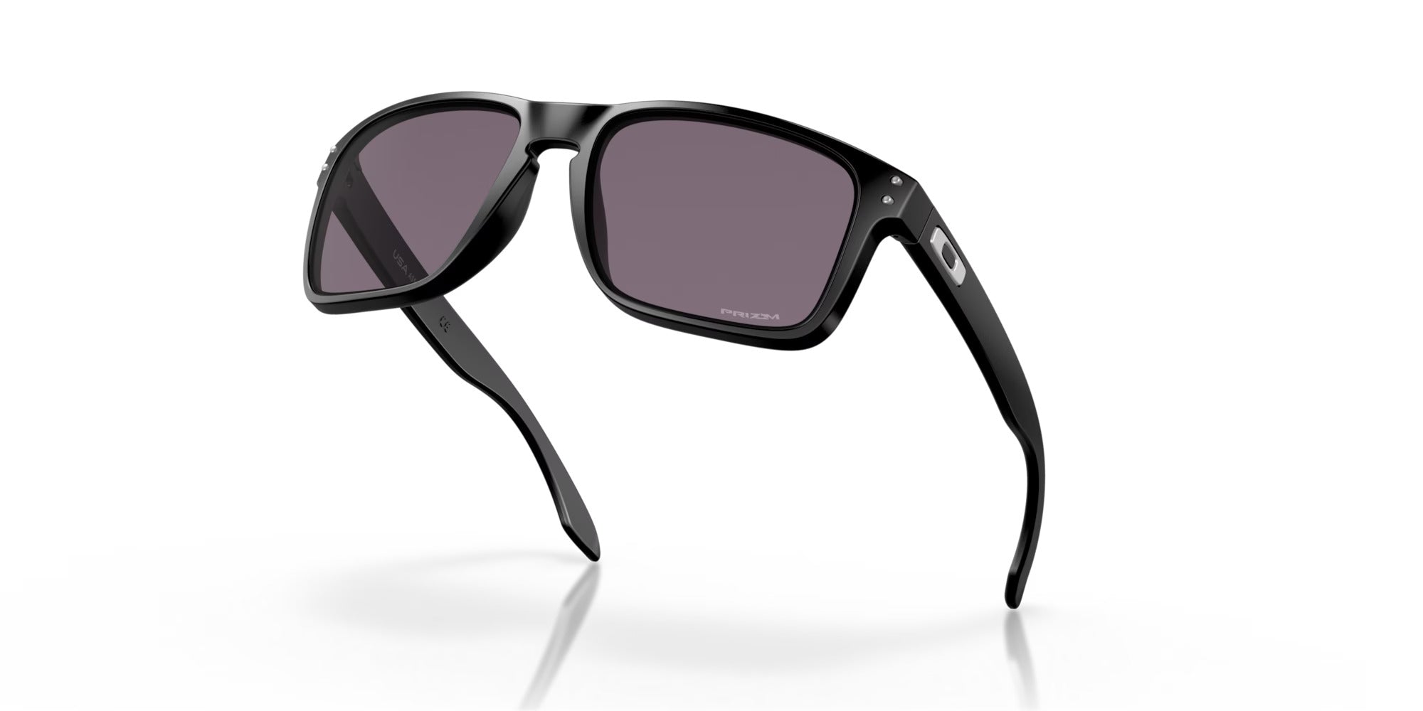 Oakley Holbrook XL Polarized Sunglasses MatteBlack PrizmGrey Square