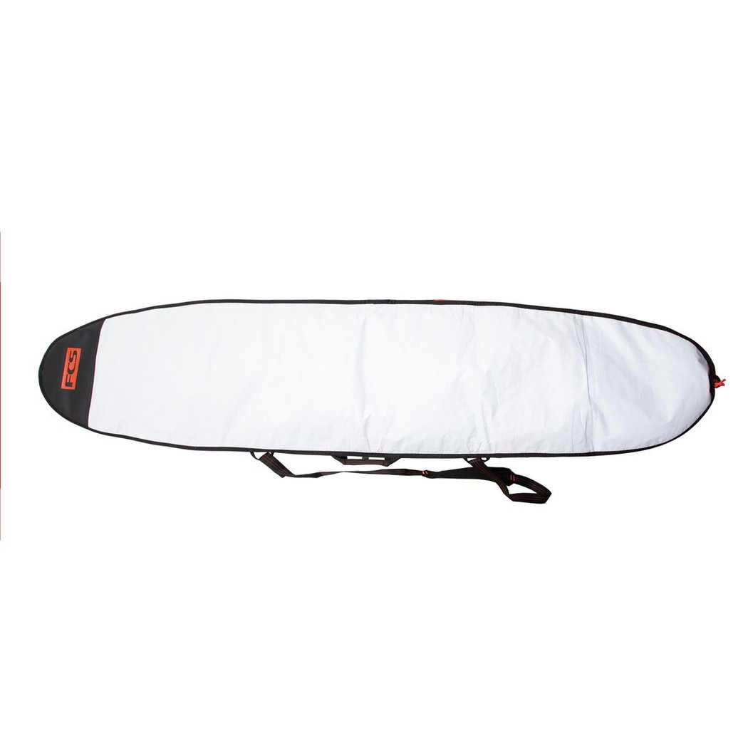 FCS Classic Longboard Boardbag Steel Blue-White 9ft2in