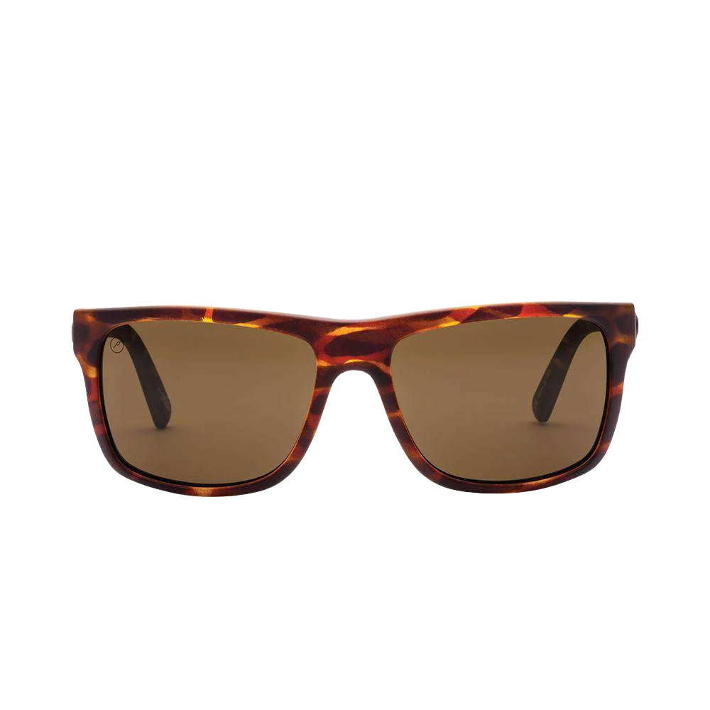Electric Swingarm Sunglasses Matte-Tort Ohm-Bronze Square