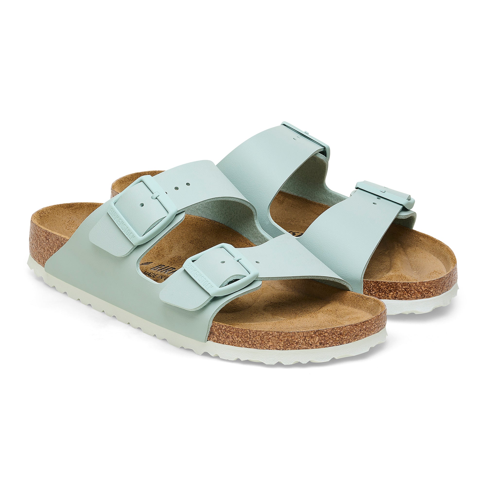 Birkenstock Arizona Womens Sandal Birko-Flor-Surf Green 5