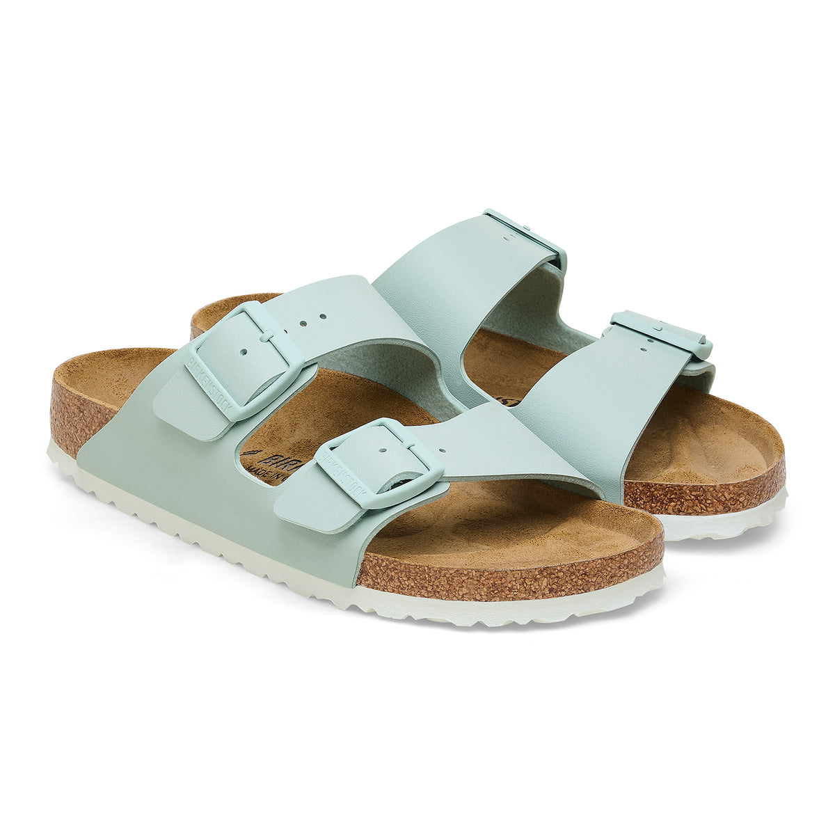 Birkenstock Arizona Womens Sandal Birko-Flor-Surf Green 5