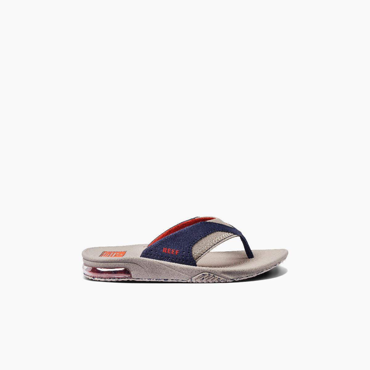Reef Fanning Boys Sandal Taupe-Navy 3 Y