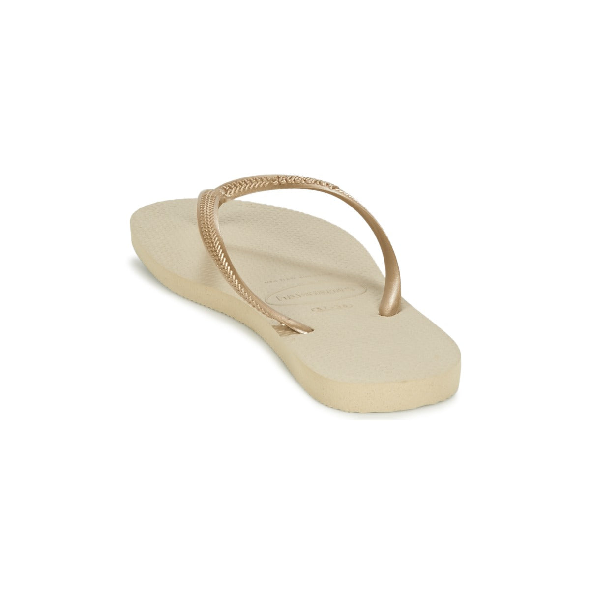 Havaianas Slim Womens Sandal 2719-Sand Grey-Light Golden 7