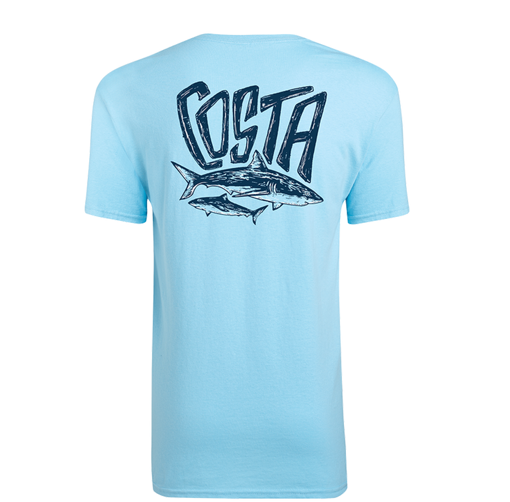 Costa Del Mar Ocearch Wave Shark S/S Tee