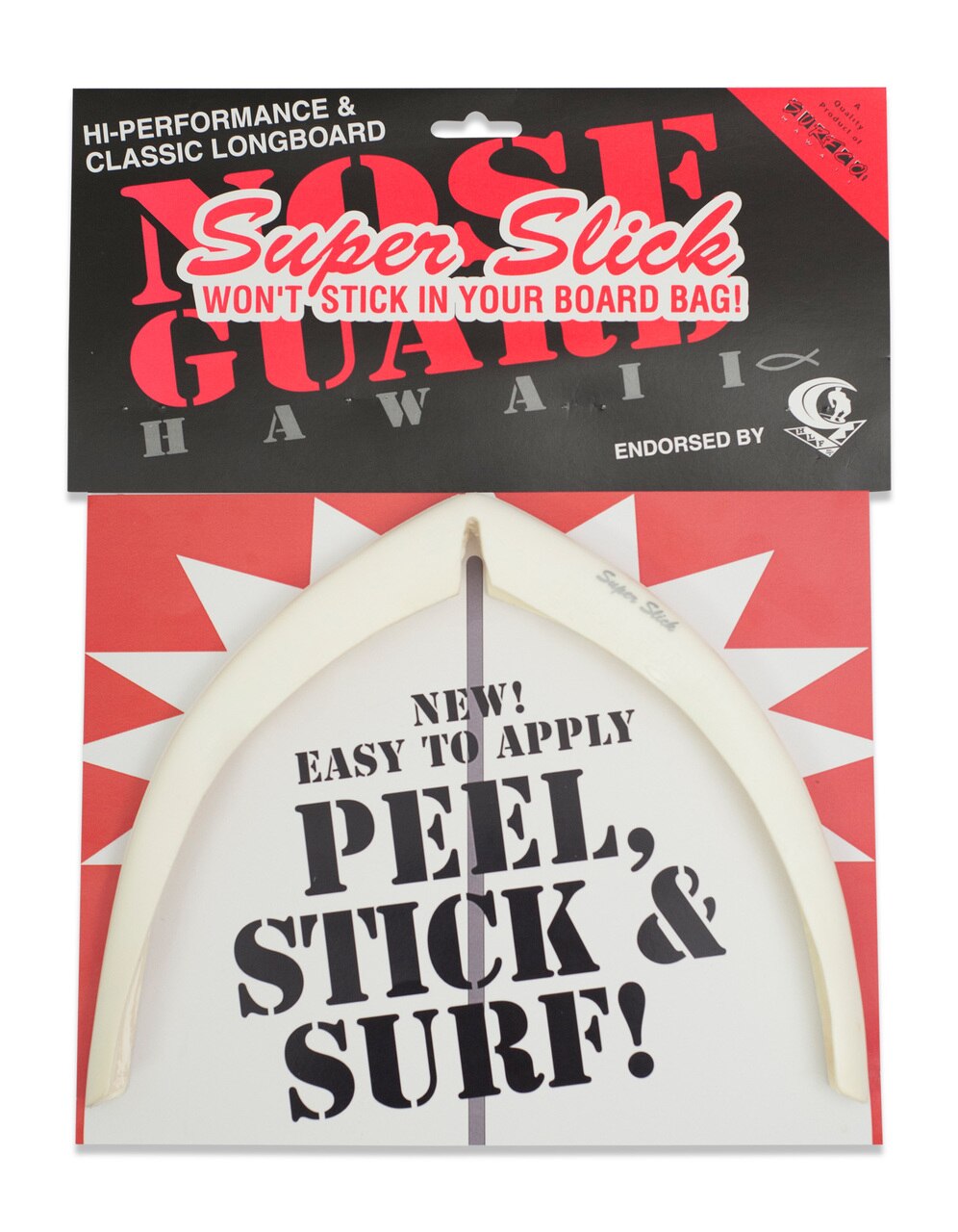 SurfCo Longboard Nose Guard White