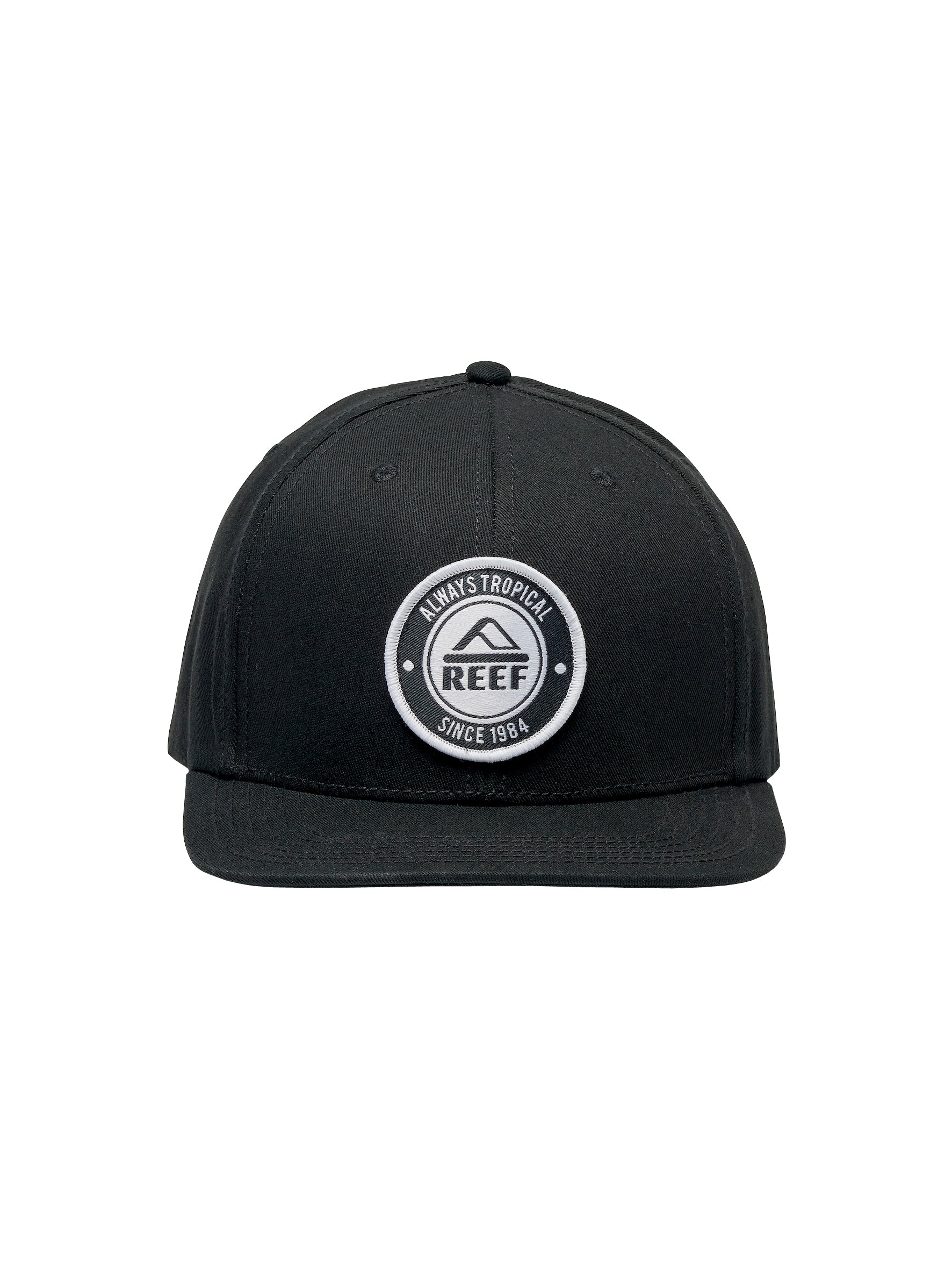 Reef Woodbury Flat Bill Hat CVR-Caviar OS