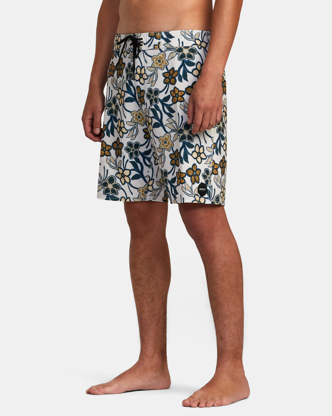 RVCA VA Print Trunk SLB-Silver Beach 34
