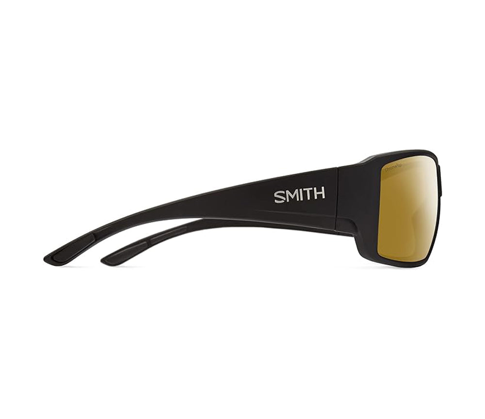 Smith Guides Choice Polarized Sunglasses MatteBlack BronzeMirror ChromapopGlass