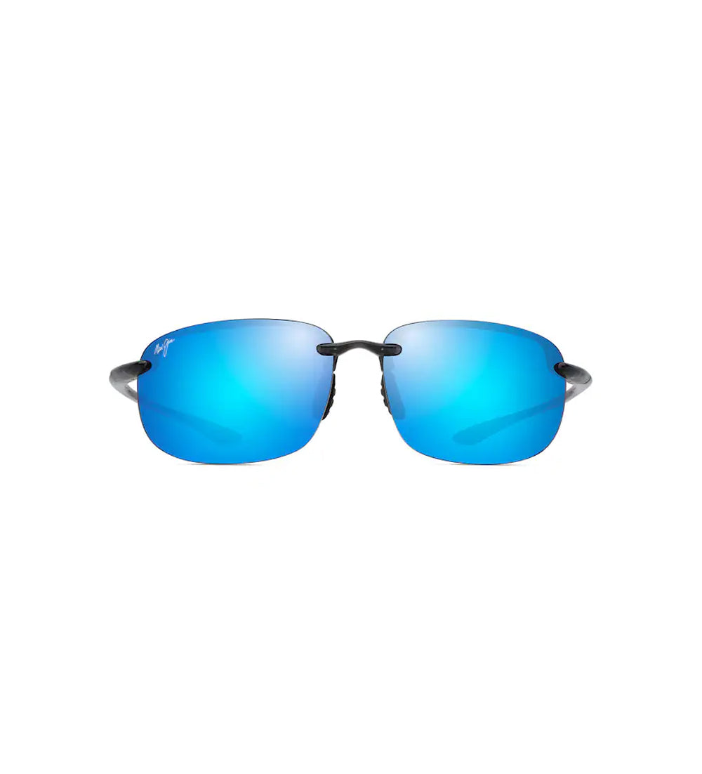 Maui Jim Hookipa XL Poalrized Sunglasses TransGrey BlueHawaii