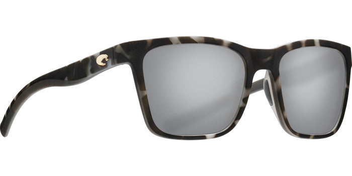 Costa Del Mar Panga Sunglasses MatteGrayTort Silver Mirror 580P