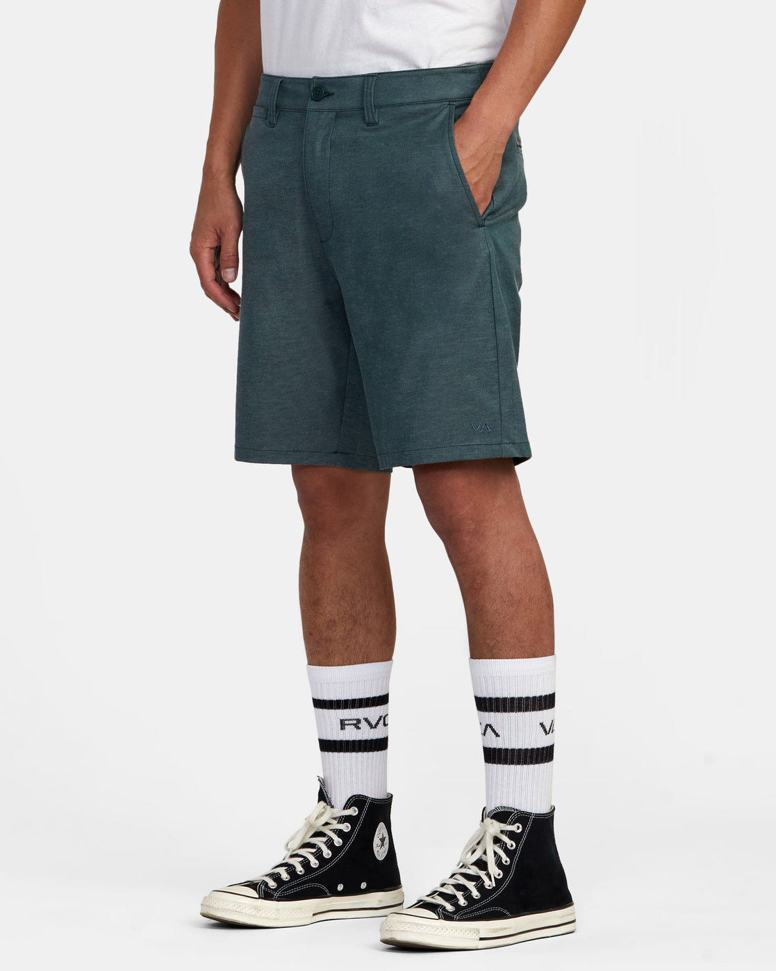 RVCA Back In Hybrid DGN-Hunter Green 31