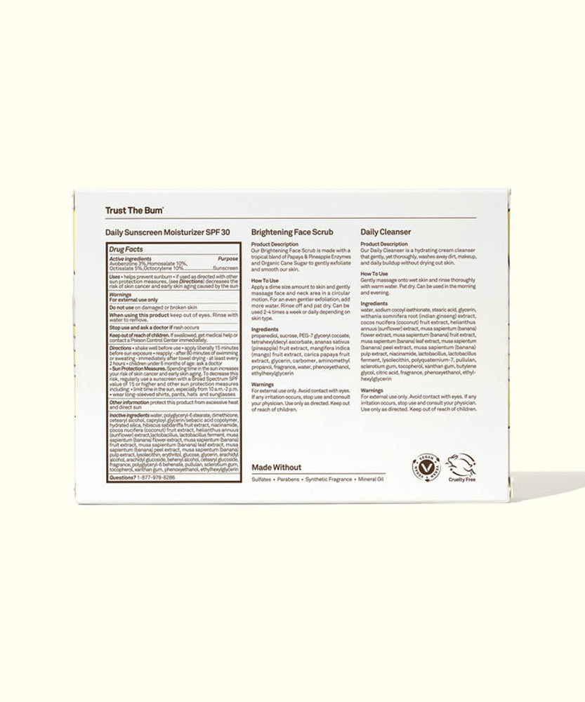 Sun Bum Skin Care Travel Essentials Kit