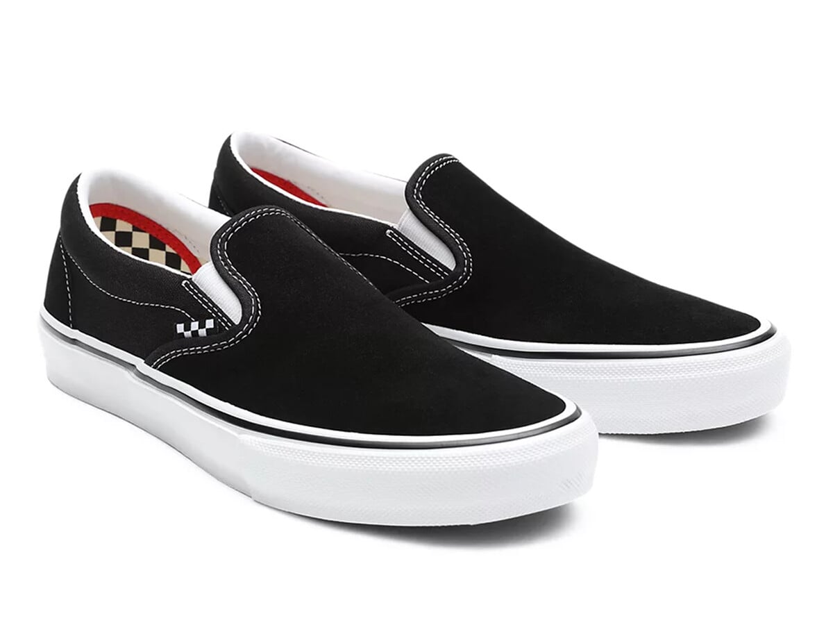 Vans Skate Slip-On BLK/WHT 12