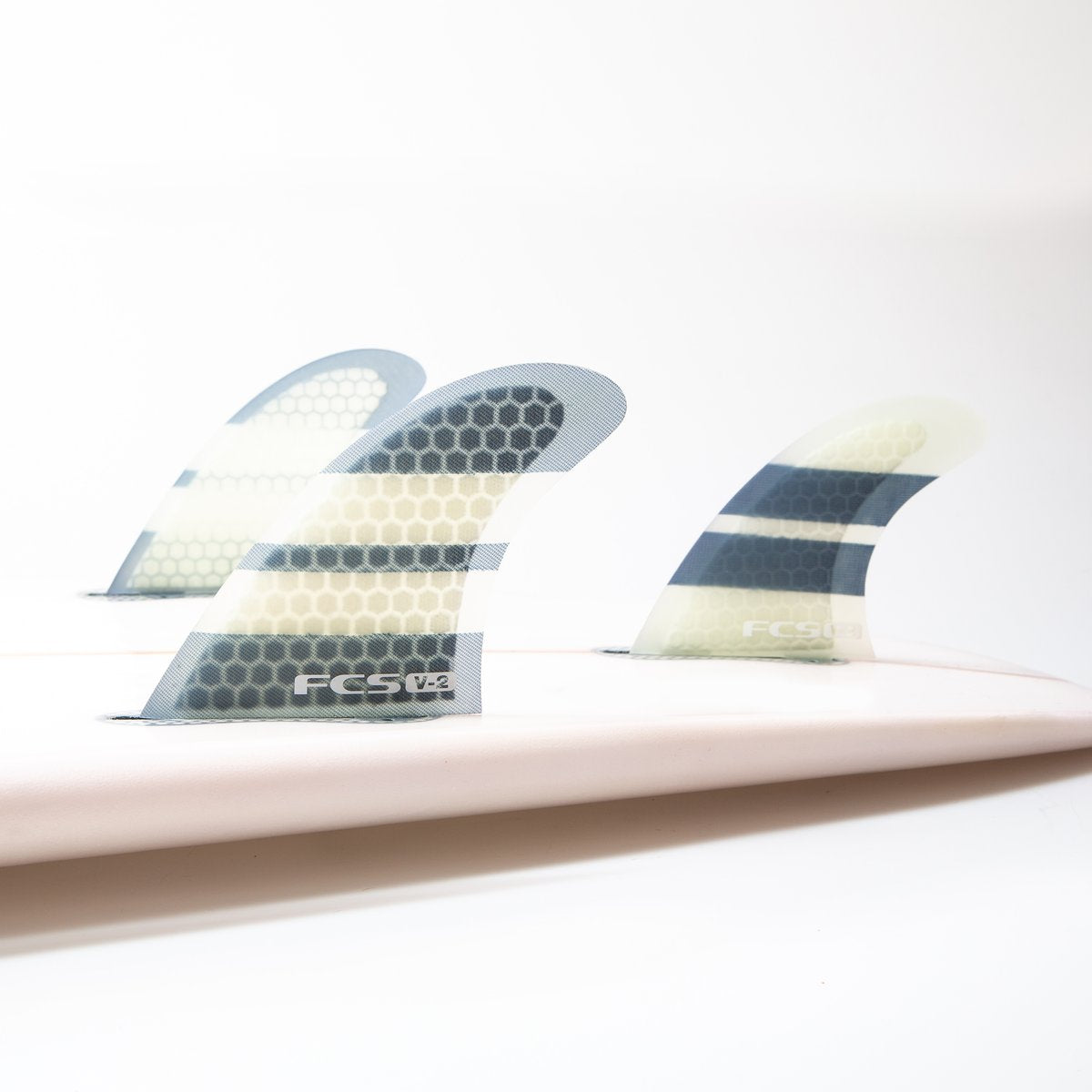 FCS V2 PC Tri-Quad Fin Set
