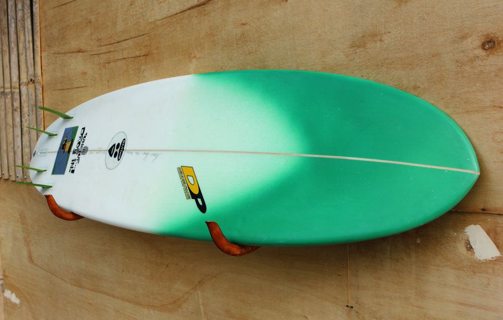 Beatnik Single Surfboard Rack w Surf Base Coffee