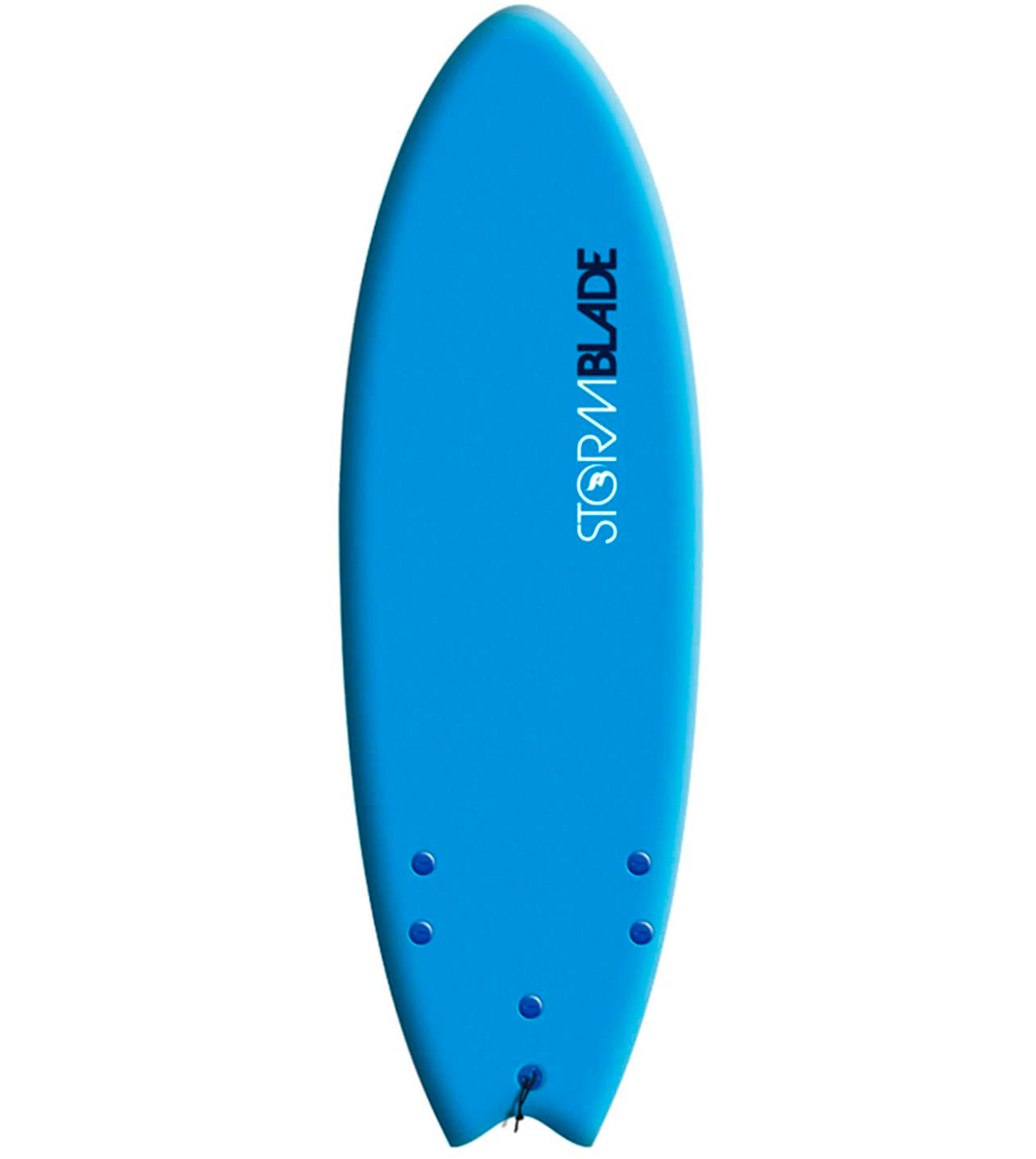 Storm Blade Swallow Tail Surfboard Azure Blue 5ft6in