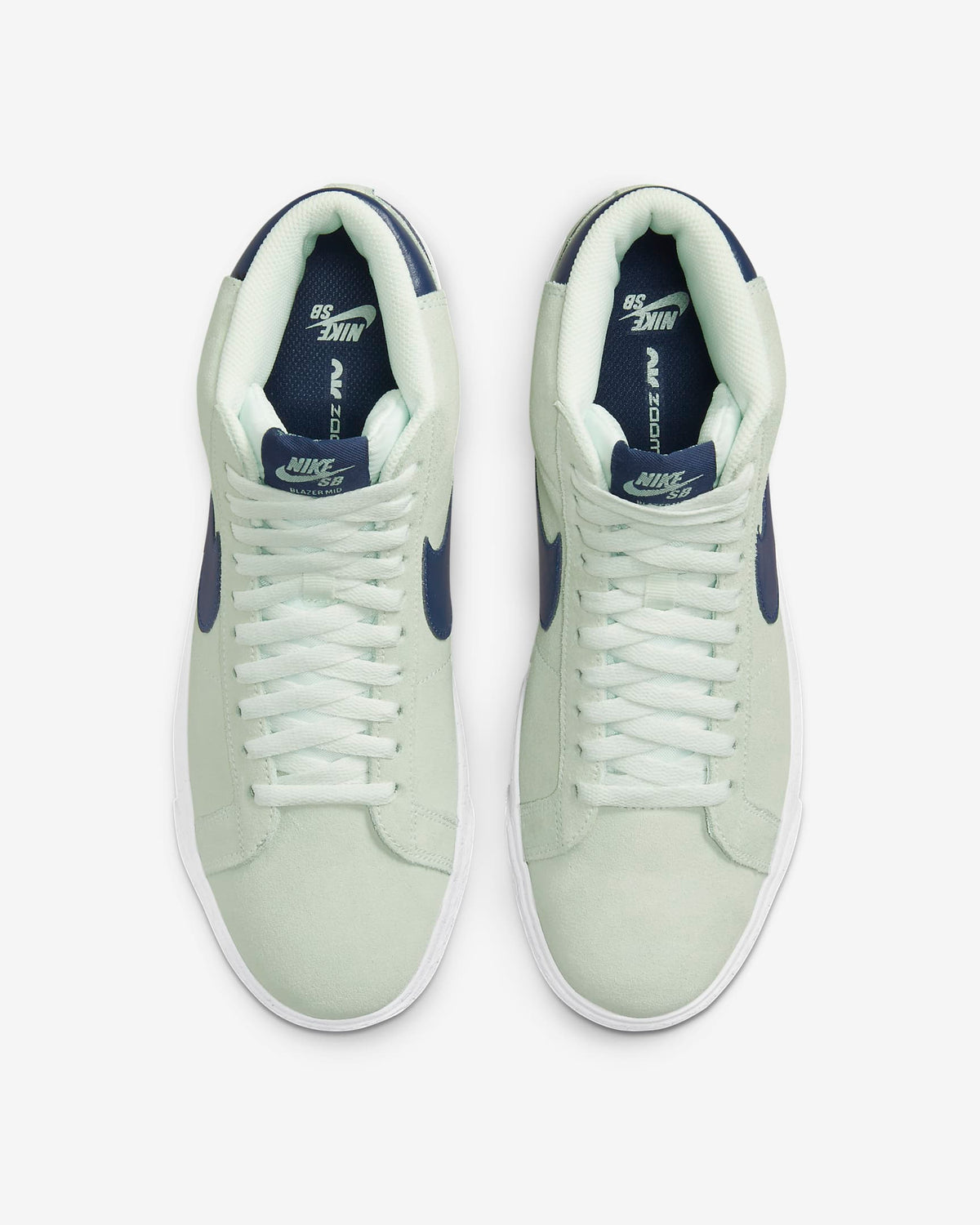 Nike SB Zoom Blazer Mid 303-BarelyGreen/Navy 6