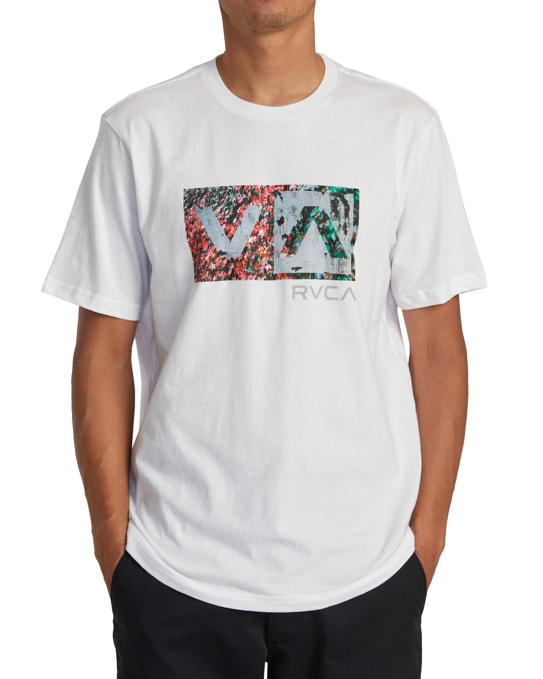 RVCA Balance Box Tee WHT L