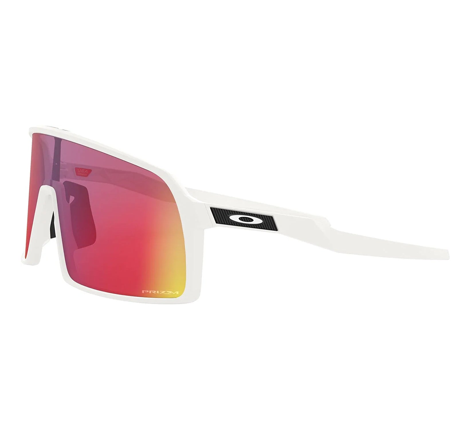 Oakley Sutro Sunglasses MatteWhite Prizm Road Oversized