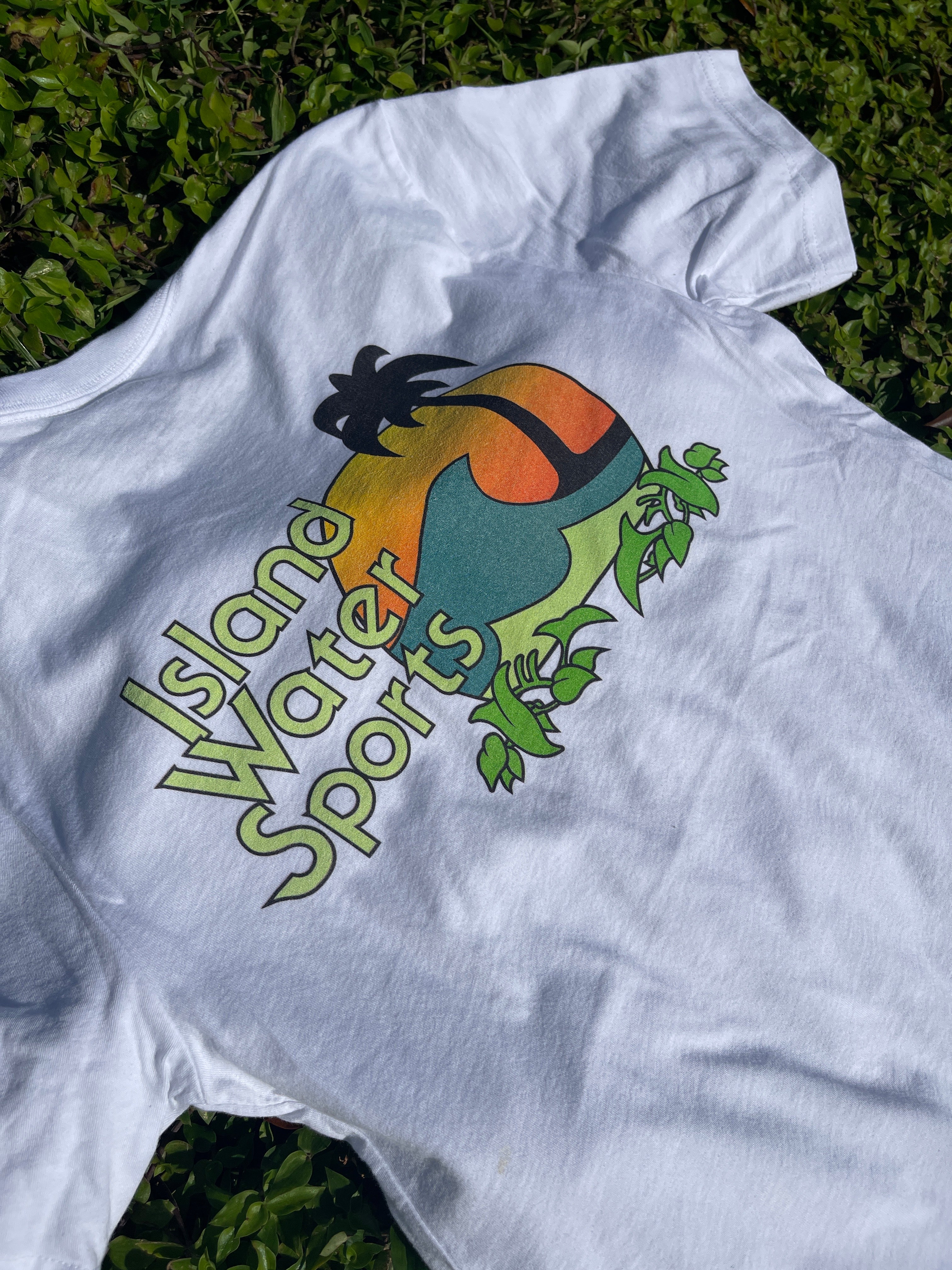 Island Water Sports Old School Logo S/S Tee White L