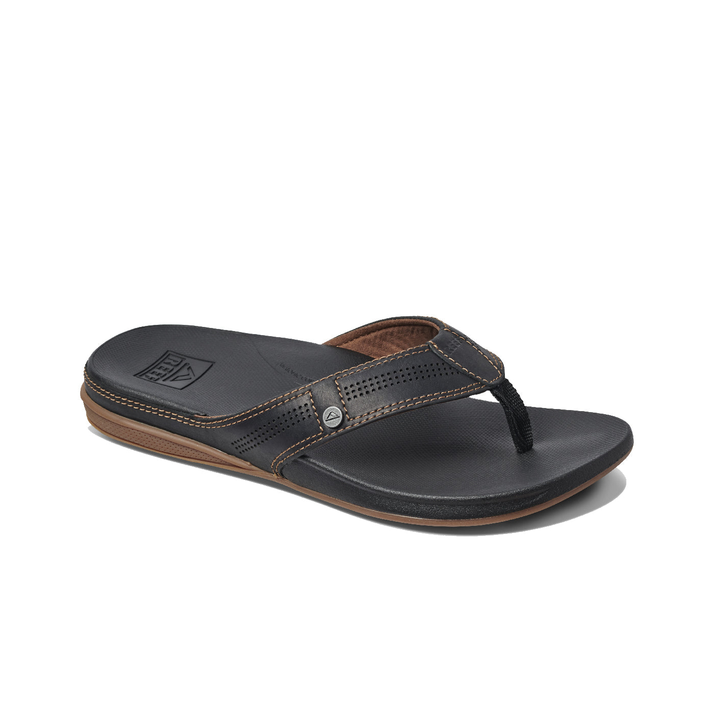 Reef Cushion Lux Mens Sandal BKB-Black-Brown 12