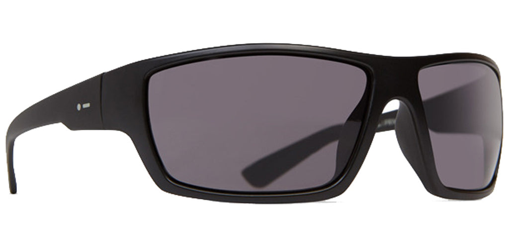 Dot Dash Private Eyes Sunglasses Black Satin Grey BKS