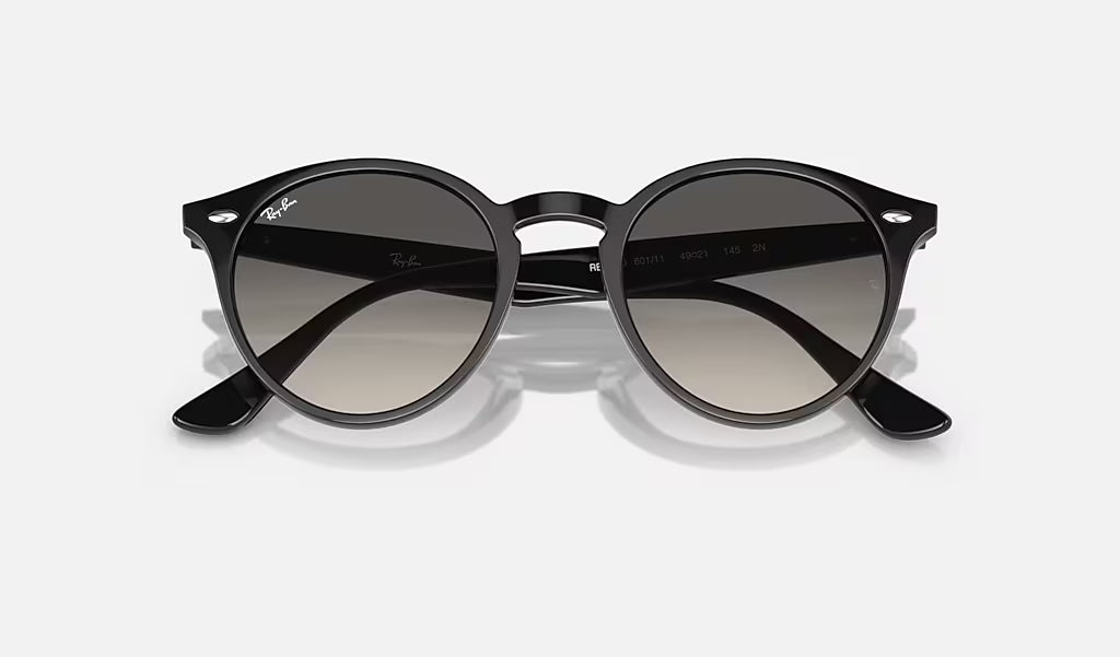 Ray Ban Opal Sunglasses Black Grey Gradient Round