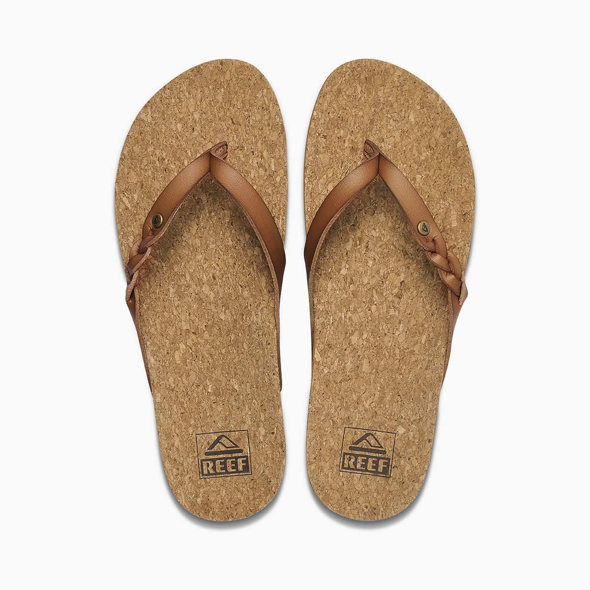 Reef Cushion Court Twist Womens Sandal Coffee 5