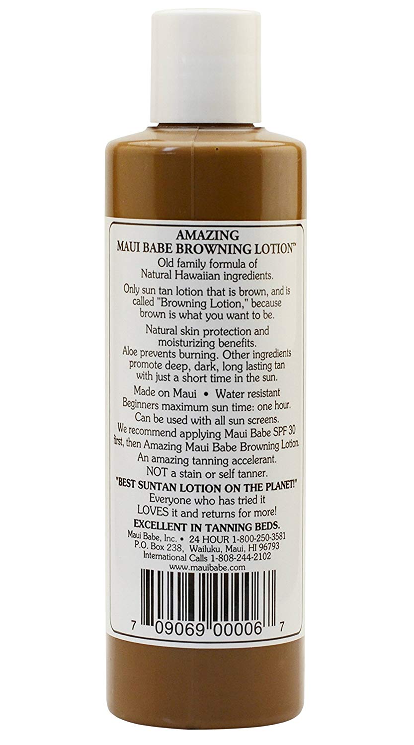 Maui Babe Browning Lotion 8oz