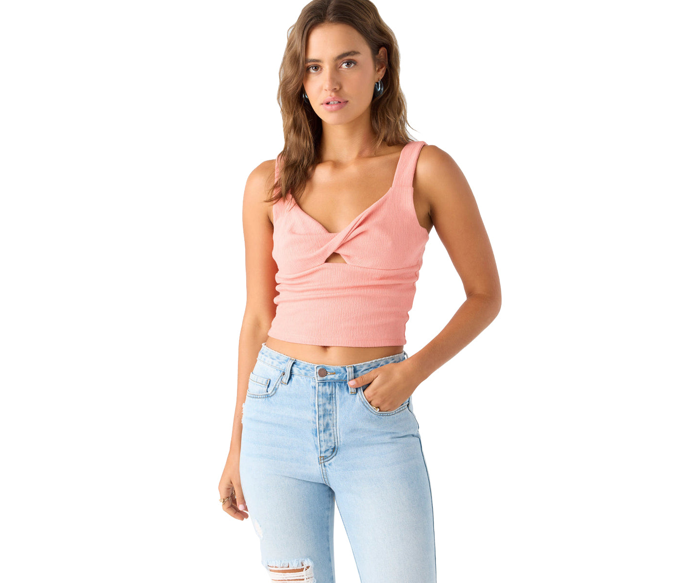 O'Neill Jayde Twist Tank Top BCR L