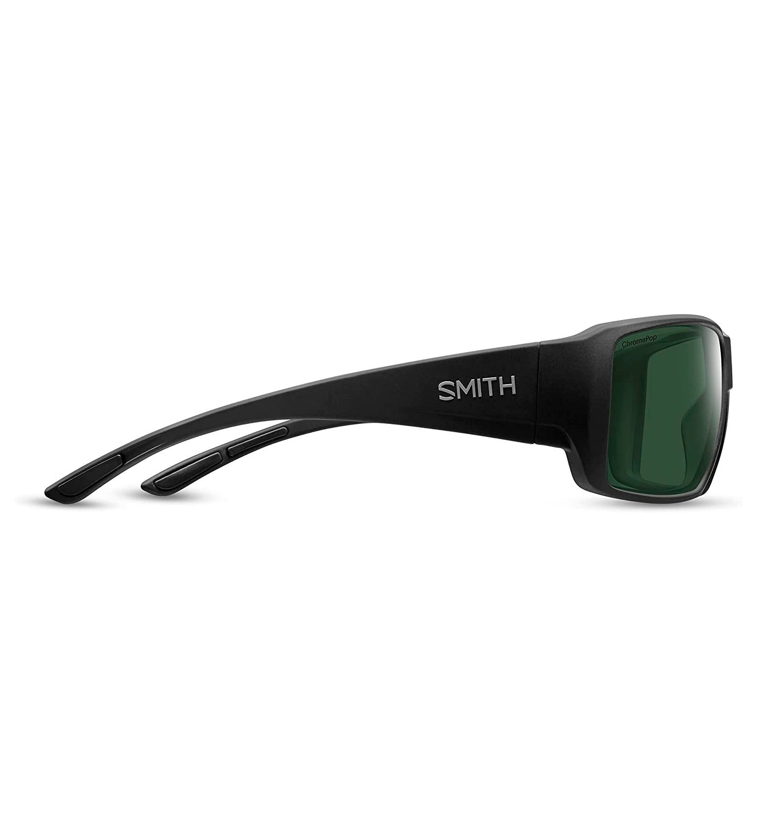Smith Guide's Choice XL Polarized Sunglasses Matte Black Gray Green ChromaPOP
