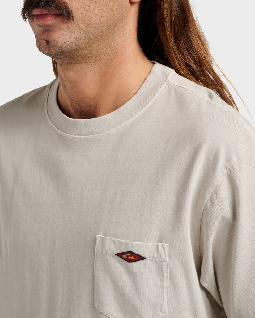 Quiksilver Saltwater Pkt SS Tee MST-MOONSTRUCK S