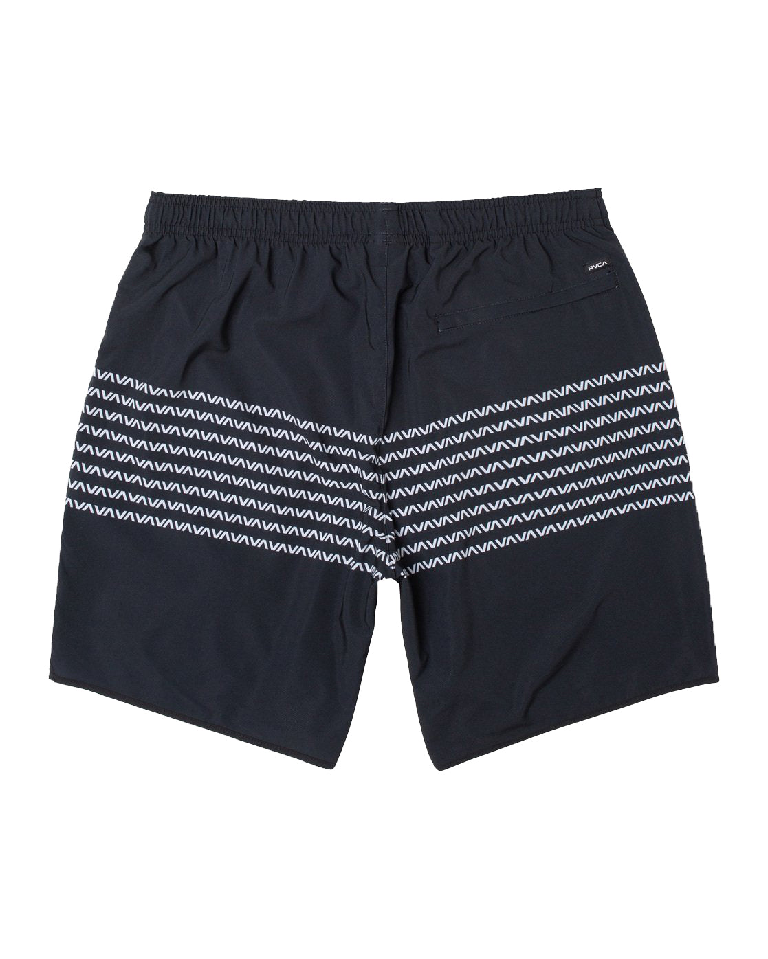 RVCA Yogger Stretch Short BKW-BlackWhite S