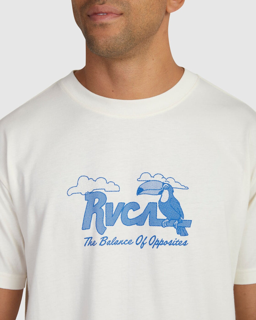 RVCA TROPICANA SS TEE ANW L