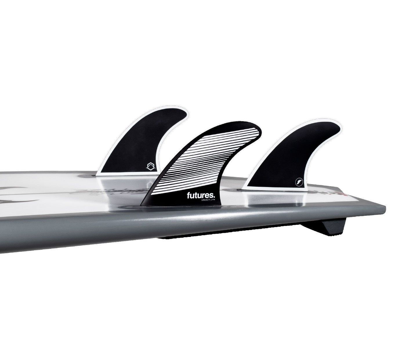 Future Fins F4 Legacy 5-Fin Set Gray-Black S