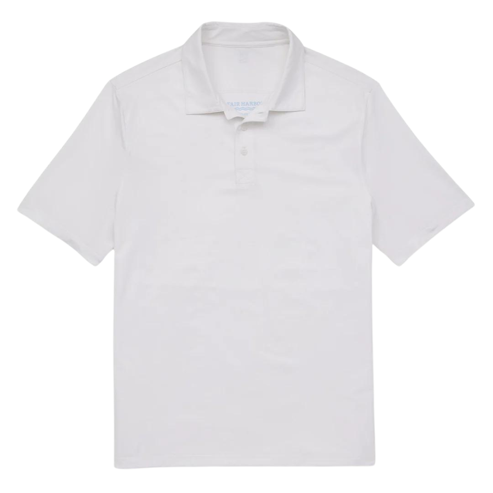 Fair Harbor Midway Polo 100-White XXL